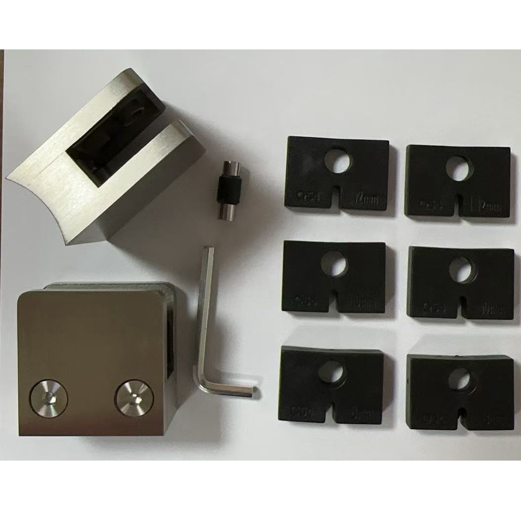 Тежък въртящ се стъклен душ врата хидравличен кошинг душ екран клипове регулируем душ стъклена врата скоба